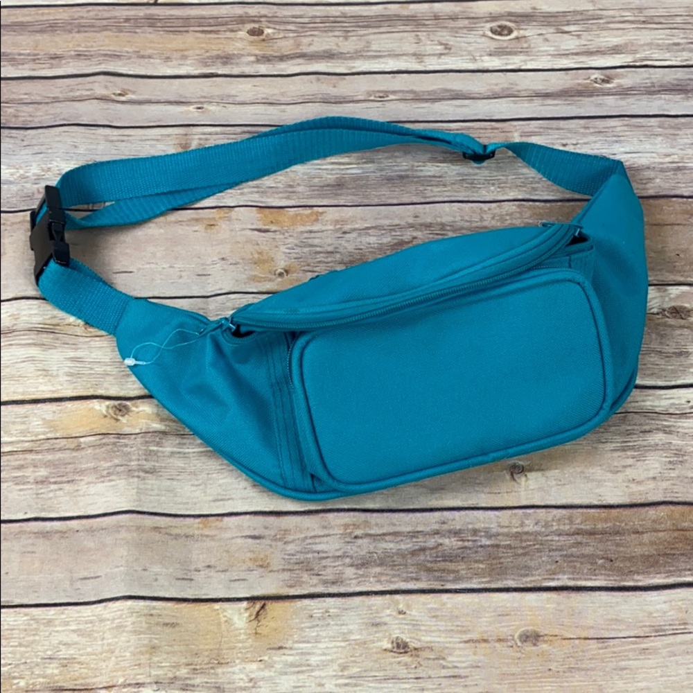 Toppers Teal Fanny Pack NWOT Vintage